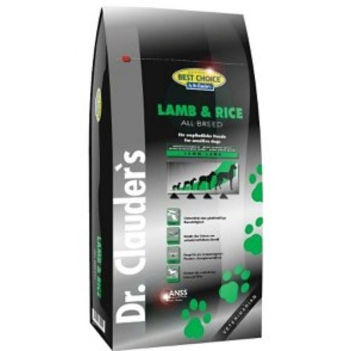 Dr.Clauders Adult Sensitive Bárány & Rizs 12,5kg