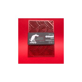 SodaPupEmat Heart mini - Red