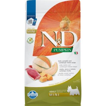   N&D Pumpkin Dog kacsa & sütőtök,sárgadinnye adult mini 2kg