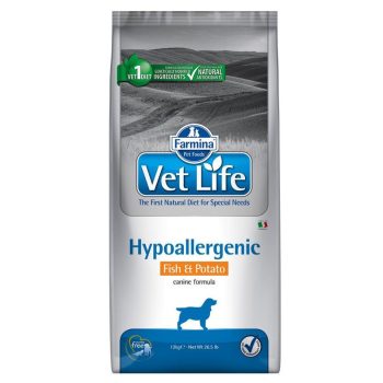 Vet Life Natural Diet Dog Hypoallergenic Pork & Potato 12kg