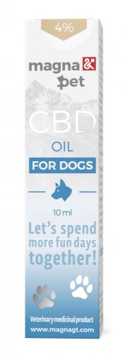 Cibapet CBD 4%olaj kutyáknak 10ml. 