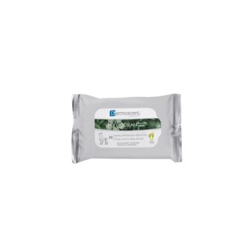  Dermoscent PYOclean® Wipes antibakteriális törlőkendő kutyáknak és macskáknak