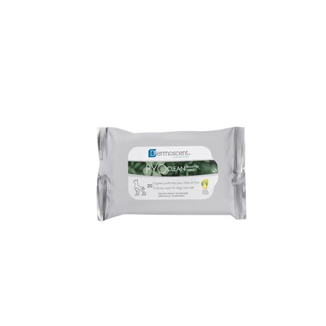 Dermoscent PYOclean® Wipes antibakteriális törlőkendő kutyáknak és macskáknak