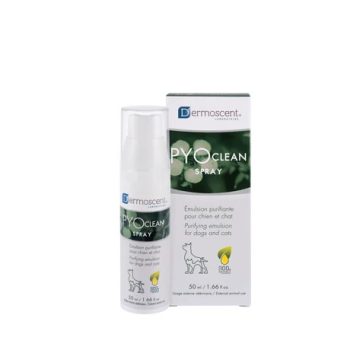   Dermoscent PYOclean® Spray antibakteriális és gombaellenes spray kutyáknak és macskáknak 50ml