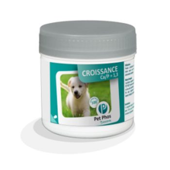   Pet Phos® Growth Dog Ca/P=1.3 ízesített tabletta kutyának