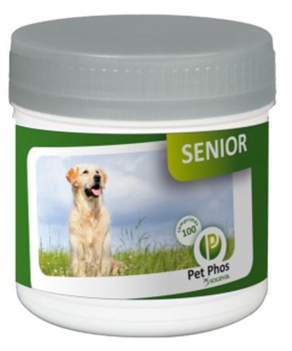 Pet Phos® Senior Dog ízesített tabletta kutyáknak