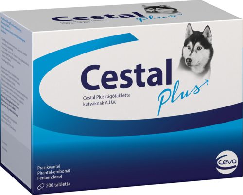 CESTAL PLUS rágótabletta 200 tabletta