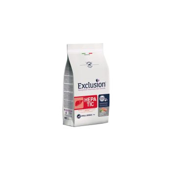 Exclusion Canine Hepatic Pork & Rice & Pea Small Breed 2kg