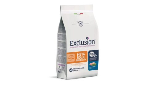 Exclusion Canine Metabolic + Mobility Pork & Fibres 12kg