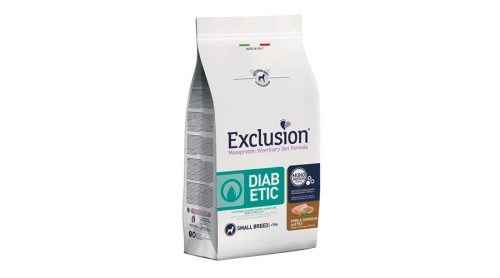 Exclusion Diabetic Pork&Sorghum 2kg kutyatáp kisméretű cukorbeteg kutyáknak