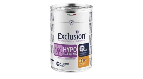 Exclusion Canine Hypoallergenic Duck & Potato konzerv 400g/6db