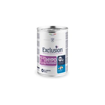   Exclusion Canine Hypoallergenic Fish & Potato konzerv 400g/6db