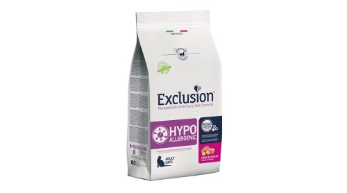 Exclusion Cat Hypoallergenic macskaeledel Pork&Potato 1,5kg