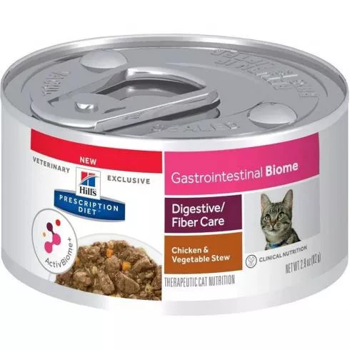 Hills Prescription Diet Feline GI Biome stew konzerv