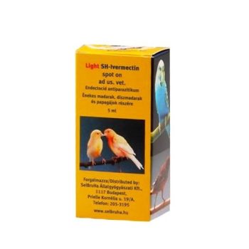 SH-Ivermectin Light spot on 5 ml madaraknak