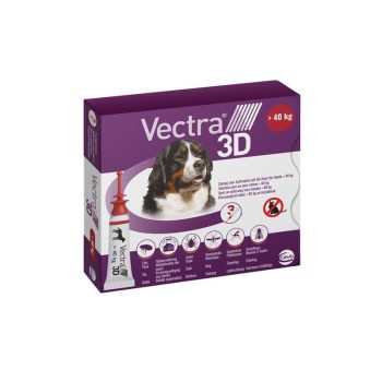 VECTRA® 3D rácsepegtető oldat kutyáknak XL (40-66 kg)