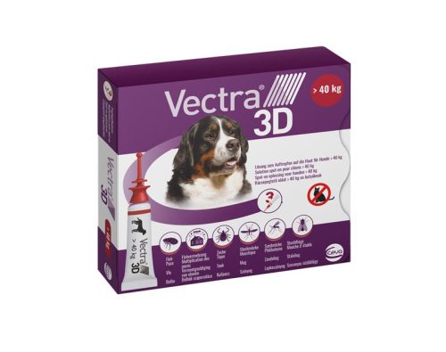 VECTRA® 3D rácsepegtető oldat kutyáknak XL (40-66 kg)